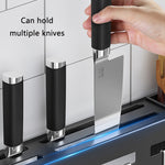Kitchen Wall-mounted Rack Free Punching Chopsticks Holder, Brushed 30cm, Brushed 40cm, Brushed 50cm, Brushed 60cm, Black 30cm, Black 40cm, Black 50cm, Black 60cm