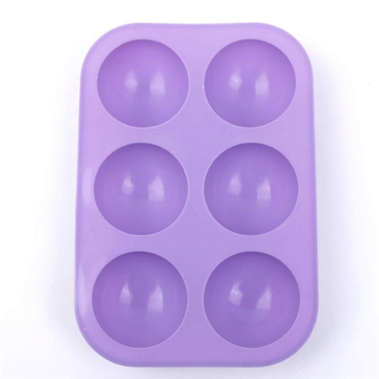 2 PEÇAS Molde de Silicone Semi-Circular Pequeno para Bolo, Gelatina, Vela Perfumada, Molde de Gesso, Semi-Circular Pequeno