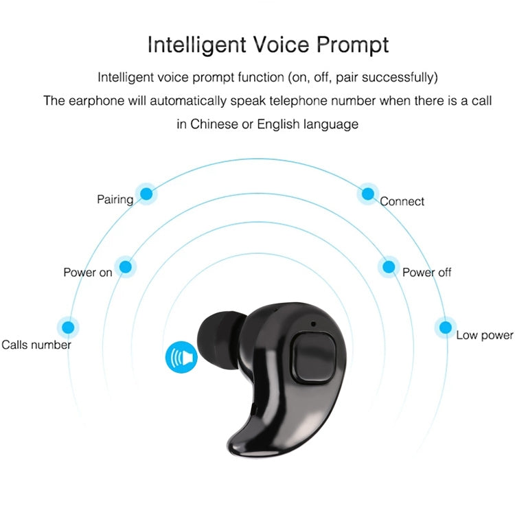 Auricular Bluetooth Sem Fios Mini HiFi S530X Desportivo com Microfone