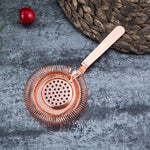 Filtro de Gelo para Bartender em Aço Inoxidável, Armadilha de Gelo para Cocktail, Aço Inoxidável, Rosa Dourado, Dourado, Preto