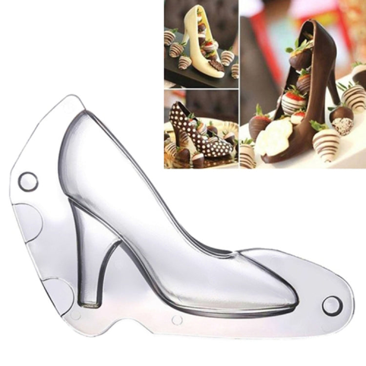Molde 3D para Chocolate e Fondant, Molde para Bolo de Salto Alto Feminino