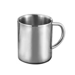 Caneca de Café de Aço Inoxidável com Parede Dupla, Copo Térmico Portátil, Copo de Viagem, Jarra para Café, Leite, Chá, Cerveja, Copos Duplos para Escritório, 220ML, 300ML, 400ML