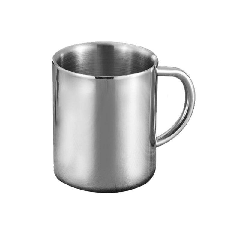 Caneca de Café de Aço Inoxidável com Parede Dupla, Copo Térmico Portátil, Copo de Viagem, Jarra para Café, Leite, Chá, Cerveja, Copos Duplos para Escritório, 220ML, 300ML, 400ML