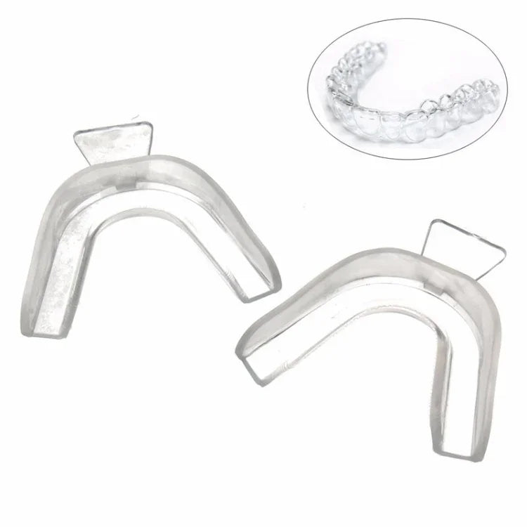 10 Moldes Transparentes Termoformados para Clareamento Dental Caseiro