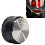 Dispositivo de Enchimento Plano para Pó de Café Macaron em Aço Inoxidável, Plano, Três Polpas, Rosca