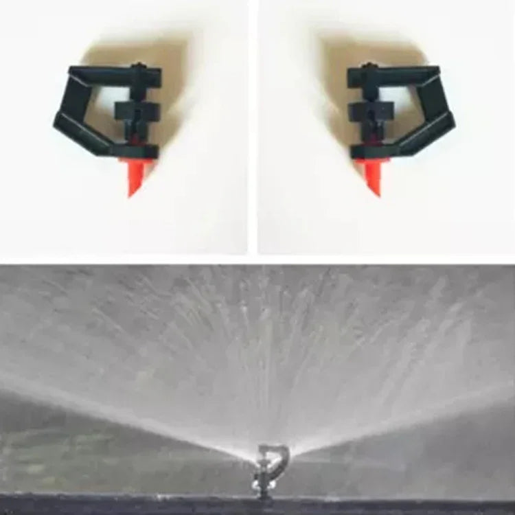 10 Peças de Acessórios para Irrigação por Micro-Gotejamento com Aspersor Rotativo de 360 Graus e Interface Rosqueada