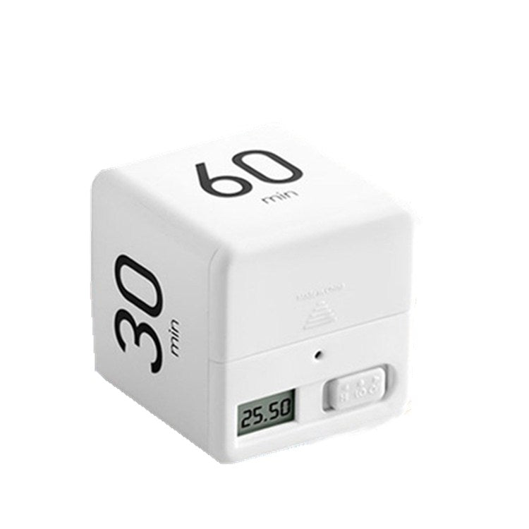 Temporizador de Cozinha LED Cubo Mágico, Gestor de Tempo, 15-20-30-60