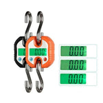 Balança Electrónica Portátil Mini de Gancho para Cargas Pesadas 150kg, Entrega em Cor Aleatória, 150kg x 100g