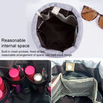 Bolsa Cosmética de Grande Capacidade para Viagem, Bolsa de Lavagem, Bolsa de Armazenamento Impermeável para Exterior, Bolsa Cilíndrica para Lavagem