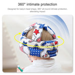 Capacete Protetor para Bebé, Capacete para Andar, Apoio de Cabeça para Proteção contra Quedas para Crianças