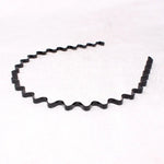 2pcs Unissexo Simples Arco de Cabelo Ondulado Banda de Cabeça Esportiva Acessórios para Cabelo