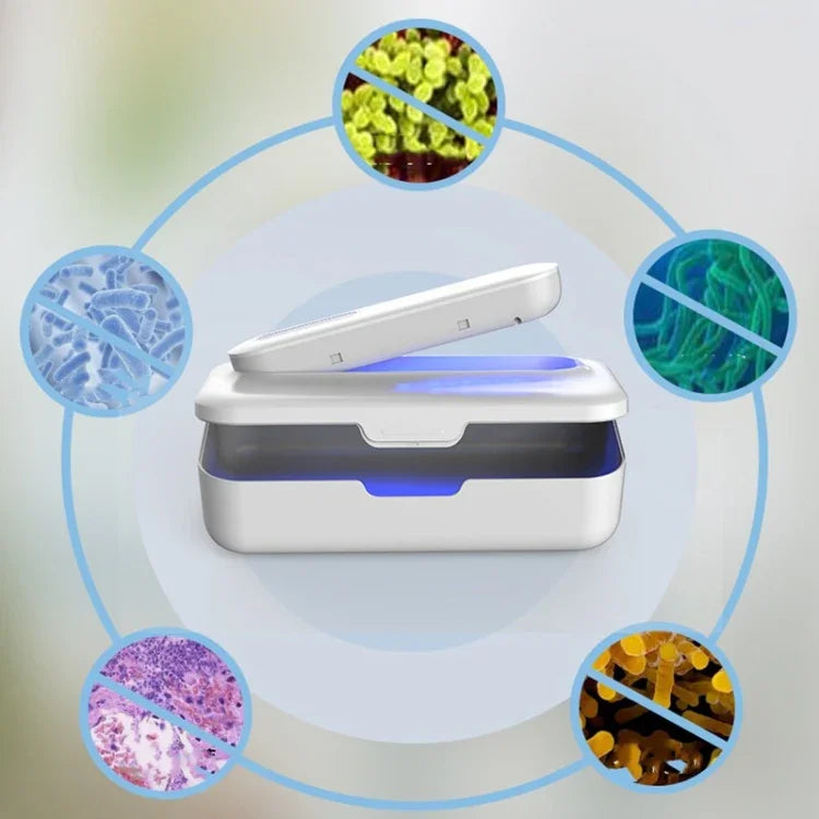 Caixa Multiusos de Esterilização por Ultravioletas e Ozono XD003, Caixa de Desinfeção por Ozono