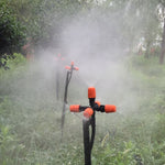 2 PCS Bico de Pulverização de Cinco Saídas Cruzadas para Jardinagem Estufa, Bico de Pulverização de Cinco Saídas Cruzadas