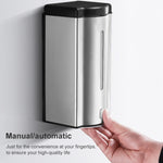 ASD-111 Dispensador Automático de Sabão por Indução 600ML Dispensador de Sabão em Aço Inoxidável, Gel