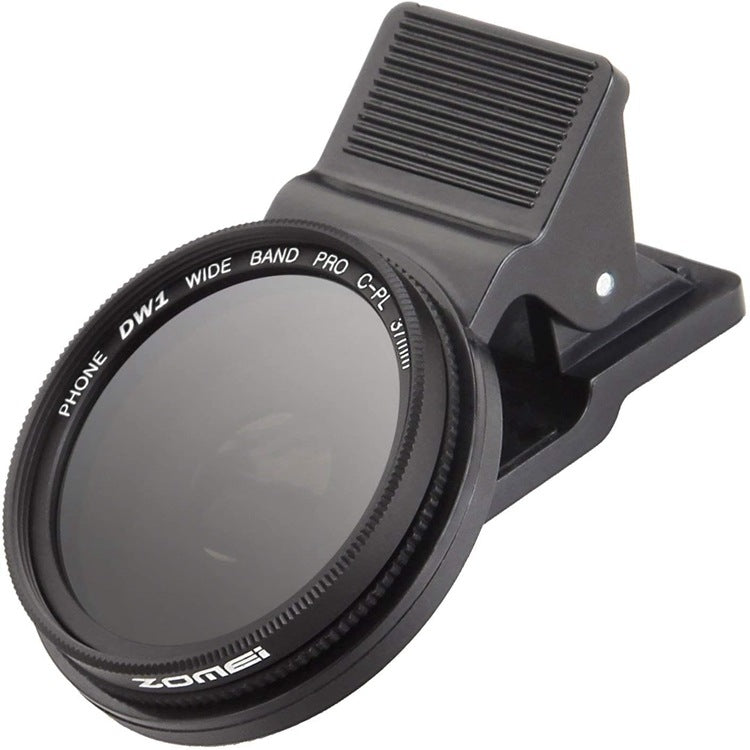 Filtro de Câmara ZOMEI 37MM CPL Polarizador Lente Externa para Telemóvel, 37MM