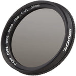 Filtro de Câmara ZOMEI 37MM CPL Polarizador Lente Externa para Telemóvel, 37MM