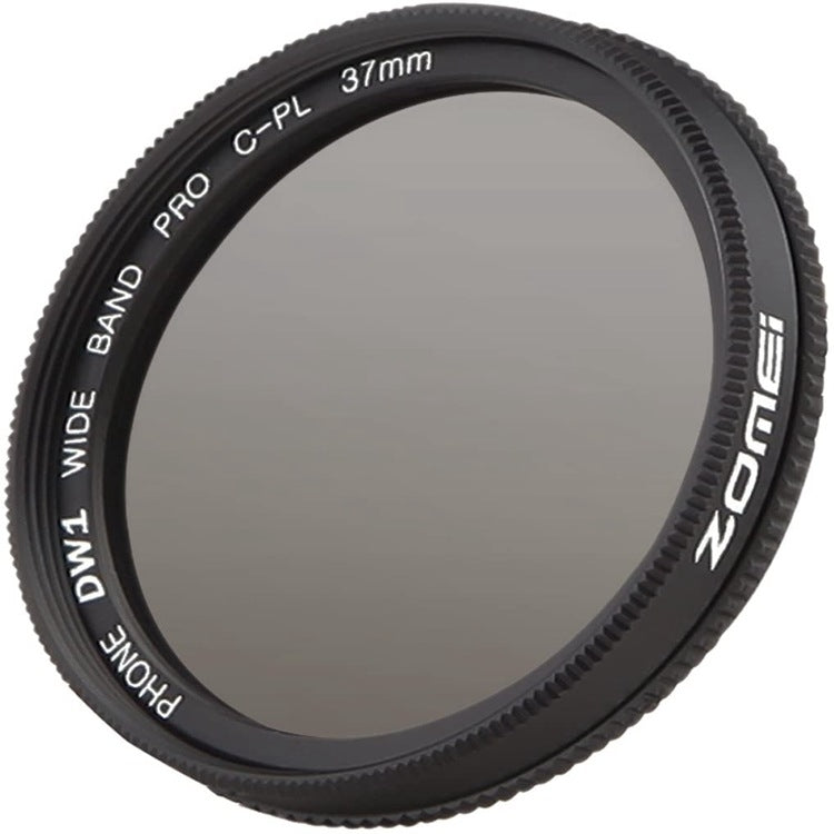 Filtro de Câmara ZOMEI 37MM CPL Polarizador Lente Externa para Telemóvel, 37MM