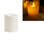 Cylindrical LED Electronic Candle Light Simulation Wedding Candlestick Candle, 15x7.5cm, 10x7.5cm, 7.5x7.5cm, 7.5x7.5cm with remote control, 10x7.5cm with remote control, 15x7.5cm with remote control