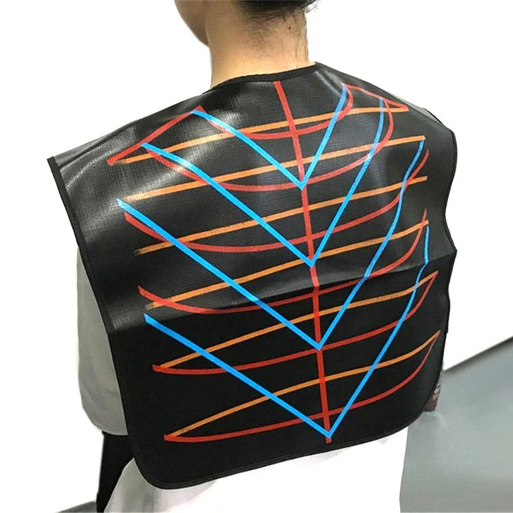 Pano de Xale para Tingir Cabelo Impermeável Espessante Xale Assado Suprimentos para Cabeleireiro Entrega de Cor Aleatória