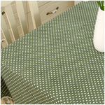 Toalha de Mesa de Algodão para Jantar Tecido Decorativo, 60x90cm, 100x140cm, 140x140cm, 140x180cm, 140x200cm, 140x220cm, 70x70cm