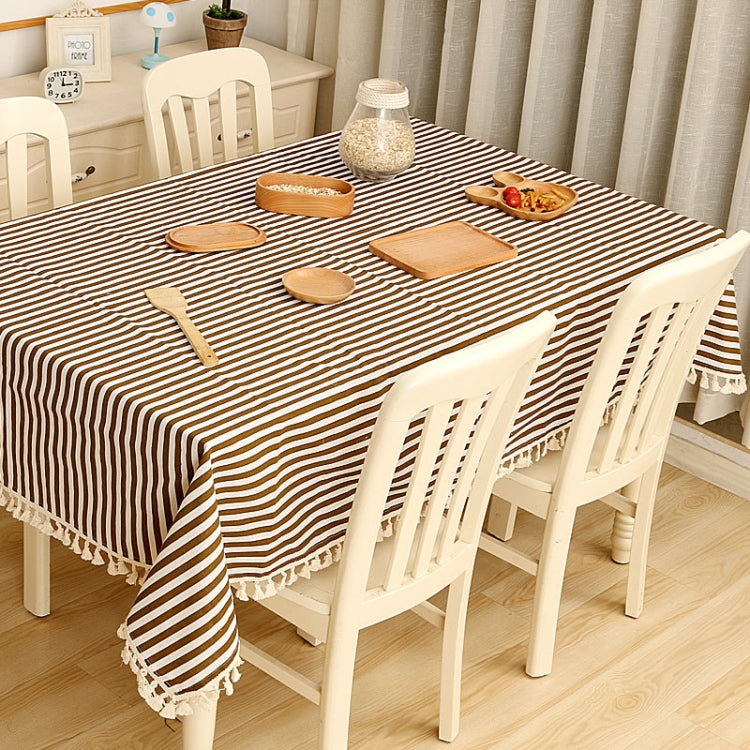 Toalha de Mesa de Algodão para Jantar Tecido Decorativo, 60x90cm, 100x140cm, 140x140cm, 140x180cm, 140x200cm, 140x220cm, 70x70cm