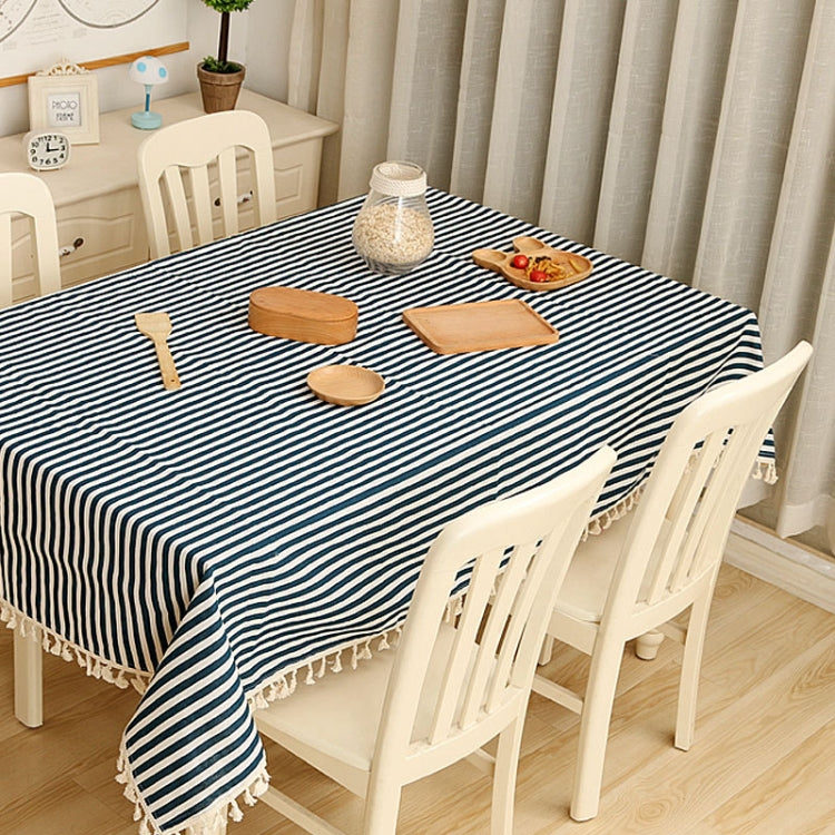 Toalha de Mesa de Algodão para Jantar Tecido Decorativo, 110x140cm, 90x90cm, 120x160cm, 120x120cm