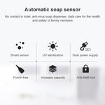 Dispensador Automático de Sabão por Indução 1000ML Dispensador de Sabão Sem Contacto Anti-Vírus, Tipo Espuma 1000ML, Tipo Líquido 1000ML, Tipo Spray 1000ML