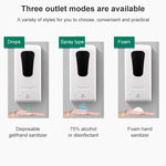 Dispensador Automático de Sabão por Indução 1000ML Dispensador de Sabão Sem Contacto Anti-Vírus, Tipo Espuma 1000ML, Tipo Líquido 1000ML, Tipo Spray 1000ML
