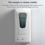 Dispensador Automático de Sabão por Indução 1000ML Dispensador de Sabão Sem Contacto Anti-Vírus, Tipo Espuma 1000ML, Tipo Líquido 1000ML, Tipo Spray 1000ML