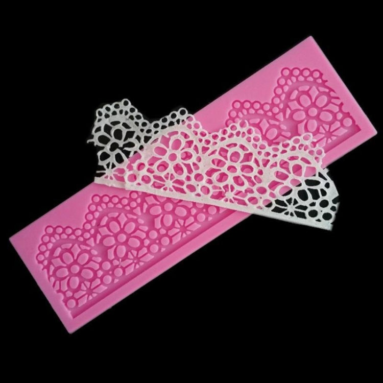 Ferramentas DIY para Cozedura, Moldes de Silicone para Renda, Ferramentas para Decoração de Bolo de Fondant, Molde para Chocolate, Moldes de Silicone para Renda