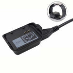 Para Samsung Gear 2 R380 Base de Carregamento Dock com cabo USB (Preto)