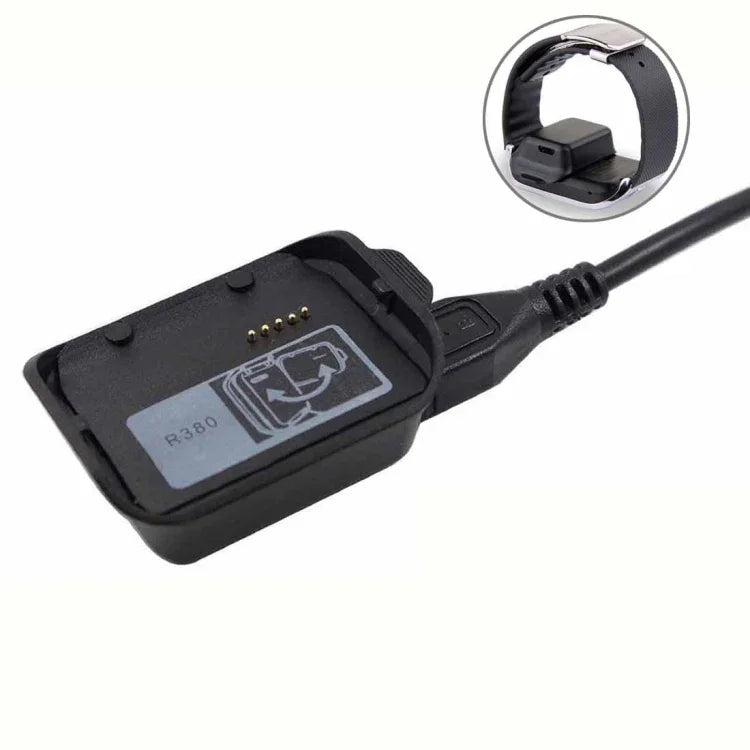 Para Samsung Gear 2 R380 Base de Carregamento Dock com cabo USB (Preto)