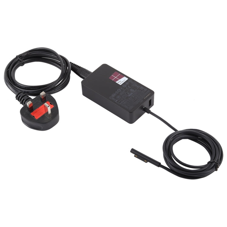 Adaptador de Corrente 44W 15V 2,58A para Microsoft Surface Pro 5 1796 / 1769, Ficha UK