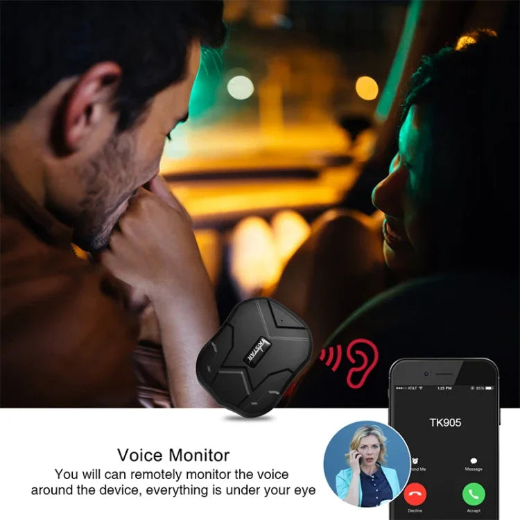 Rastreador GPS TK905 para Carro, Camioneta e Veículo 2G GSM GPRS, TK905 2G