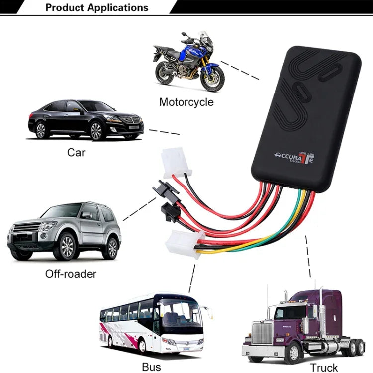 Rastreador GPS GSM GPRS para Carro, Camioneta e Veículo GT106, GT106