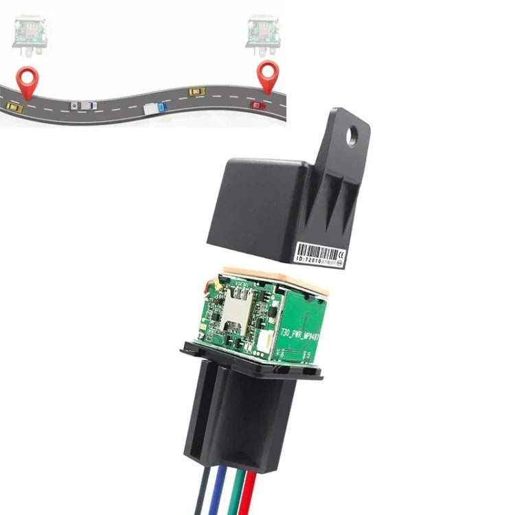 CJ720 Dispositivo Anti-roubo Mini Rastreador GPS 2G de 5 Pinos para Veículo, 5 Pinos