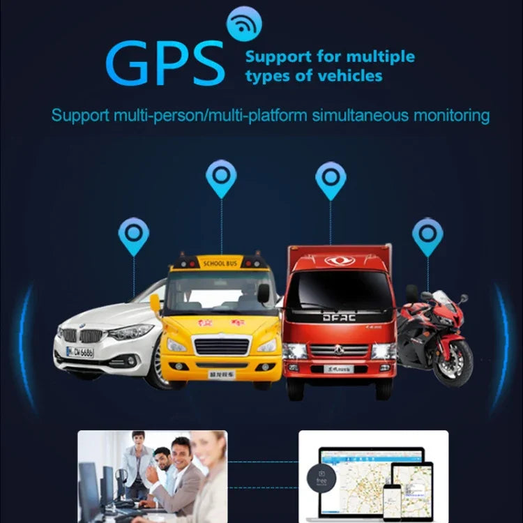 CJ720 Dispositivo Anti-roubo Mini Rastreador GPS 2G de 5 Pinos para Veículo, 5 Pinos