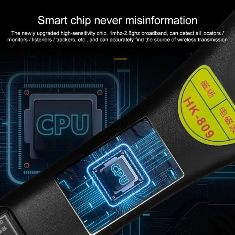 Detetor de Sinal Sem Fios de Campo Magnético GPS de Alta Sensibilidade HK-809