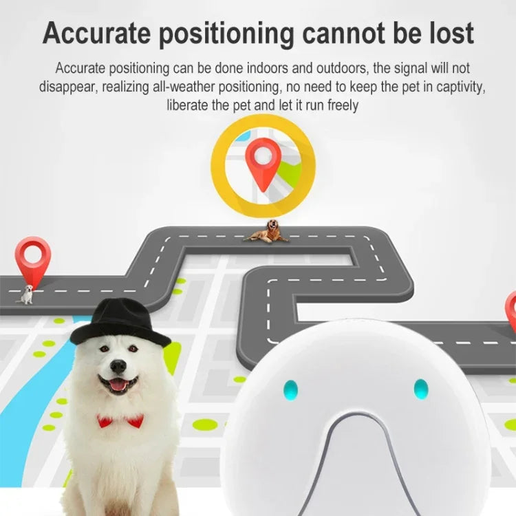 F9 Mini Wear Inteligente para Animais de Estimação Rastreador GPS Localizador WIFI