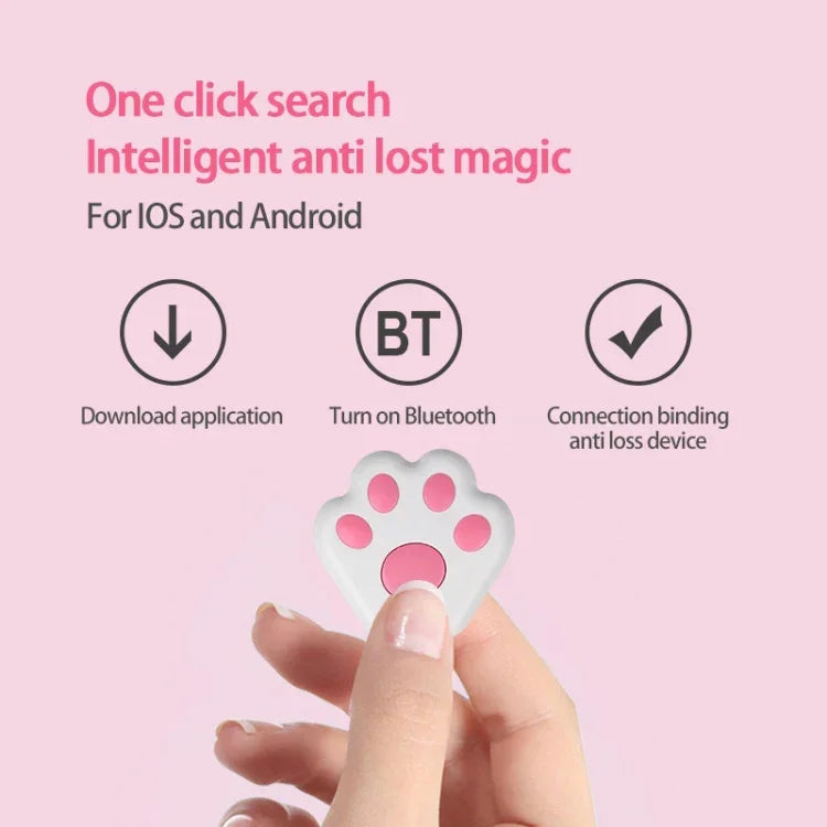 HYC09 Mini Wear Inteligente para Animais de Estimação Rastreador Bluetooth GPS Localizador