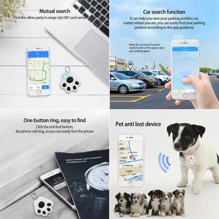 HYC09 Mini Wear Inteligente para Animais de Estimação Rastreador Bluetooth GPS Localizador