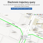 Z8-A Mini Wear Inteligente para Animais de Estimação Dispositivo de Rastreamento Localizador GPS