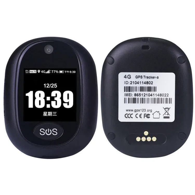 REACHFAR RF-V45-B Mini Rastreador GPS Inteligente com Ecrã Tátil, Suporta SOS / Câmara / Gestão de Saúde / 4G LTE, Para América do Norte / América do Sul / Austrália, RF-V45-B Ecrã Tátil