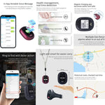 REACHFAR RF-V45-B Mini Rastreador GPS Inteligente com Ecrã Tátil, Suporta SOS / Câmara / Gestão de Saúde / 4G LTE, Para América do Norte / América do Sul / Austrália, RF-V45-B Ecrã Tátil