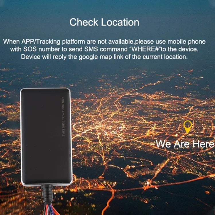 Rastreador GSM / GPS para Veículos de Carro e Camião GT06N, GT06N