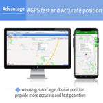 TK202A Rastreador Veicular GSM GPRS GPS 2G para Carro e Camioneta, Suporta AGPS, Capacidade da Bateria: 6500MA, 2G 6500mAh