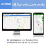 Rastreador GPS GSM GPRS 4G para Carro, Camioneta e Veículo TK202B, Suporte AGPS, Capacidade da Bateria: 5000mAh, 4G 5000mAh