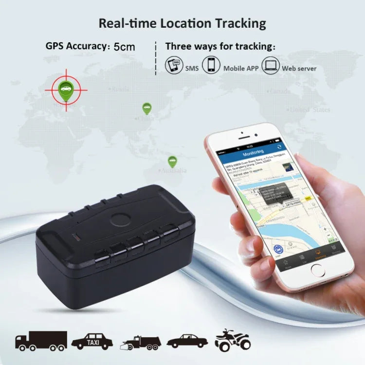 Sistema de Rastreamento LK209B GSM/GPRS Rastreador GPS para Motociclo, Bicicleta Elétrica, Veículo, LK209B 4G para Eurásia