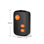 Rastreador GPS com Botão SOS para Idosos V51 Estilo A IP67 à Prova de Água 4G LTE 3G 2G GSM Alarme de Emergência para Ásia/Europa/África/Austrália, V51 Estilo A