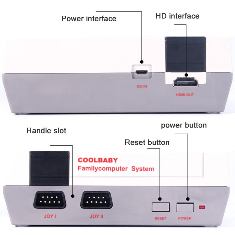 Consola de Jogo Mini TV Retro Clássica HDMI HD, 600 Jogos Integrados, Ficha UE, 600 Jogos(Ficha UE), 600 Jogos(Ficha EUA)